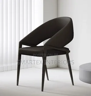 Imported Executive Leather Dining Chair