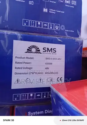 Brand New SMS Sunmate Pure Sine Wave 6.5kva 48v Solar Inverter