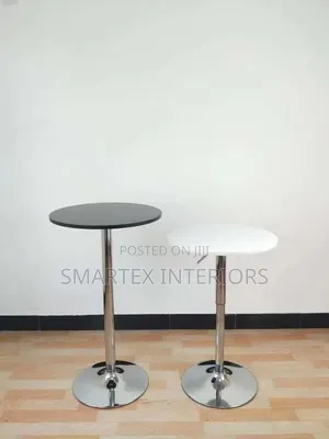 Imported Quality Round Adjustable Height Bar Table
