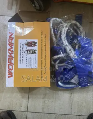 Workman Full Body Safety Harness With Double Lanyard Hook |