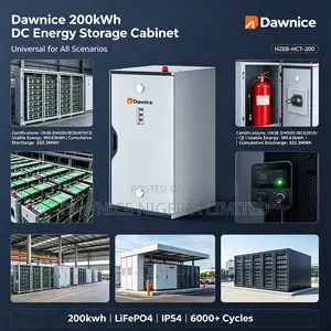 200kwh Dc Commercial Storage for Factory Peak Shaving