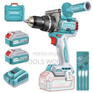 Total 20v Brushless Impact Drill (Tidli201668 – 166nm Heavy-Duty Power