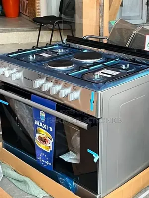 Maxi Gas Cooker 60x90 Four Burna and Two Electric