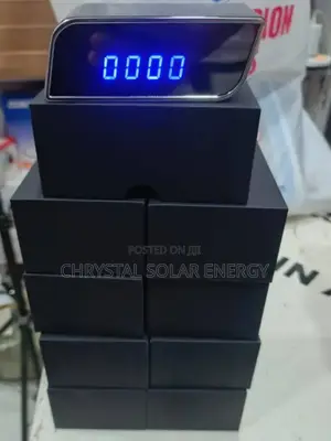 Spy Wifi Table / Bedside Camera Clock