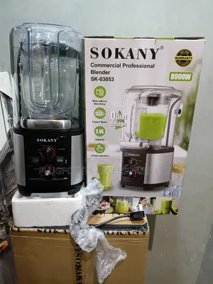 Sokany Commericial Blender 8000w+Free Delivery Today Only