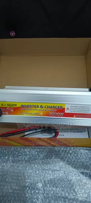 Solar Power Inverter 2000w With 20a Inbuilt Charger