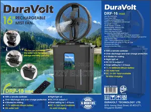 Rechargeable Mist Fan