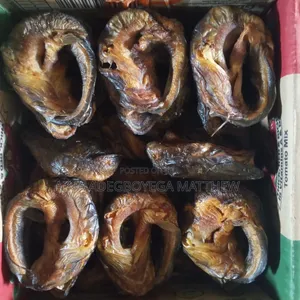 `Oven Dried Smoked Catfish | Medium 16-19pcs/Carton/Per Kg|
