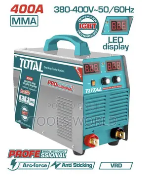Total 400a Inverter Mma Welding Machine Industrial Three-Phase Welder
