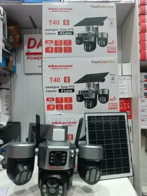 3in1 Solar Camera With 3600rotation Free Solar Panel Mobile App Sync