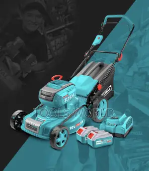 Total 40v Cordless Lawn Mower – Brushless Motor, 460mm Cutting Width