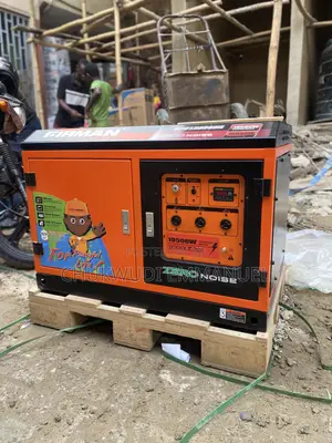 Original Fireman 10kva Soundproof Petrol Generator