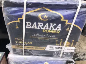 Baraka Power Solar Tubular Battery