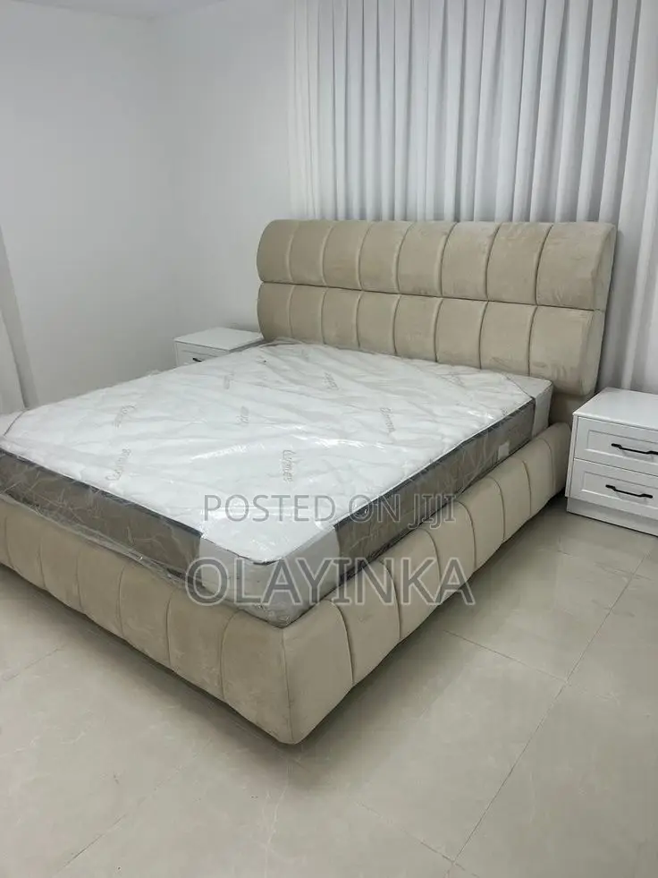 Modern Upholstered Bed Frame