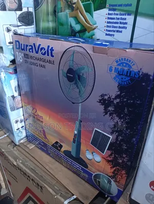 Duravolt Rechargeable Fan 18