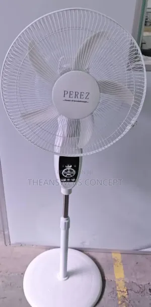 Perez Rechargeable Solar Fan