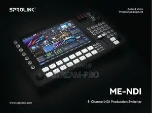 Sprolink Neolive Me-Ndi 8 Channels Ndi Production Switxher