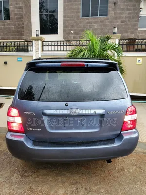 Toyota Highlander V6 4x4 2007 Blue