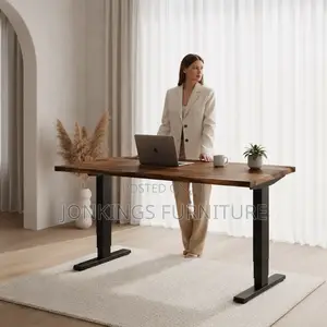 Anti- Collision Electric Standing Desk