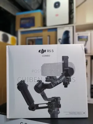 Dji Rs5 Combo, Gimbal Stabilizer for Camera Canon/Sony/Panasonic/Niko