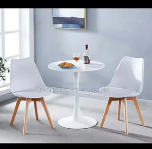 Unique Set of All White 2 in 1 and Table