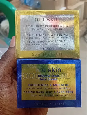 Niu Skin Total Effects Platinum White Face Essence Lotion