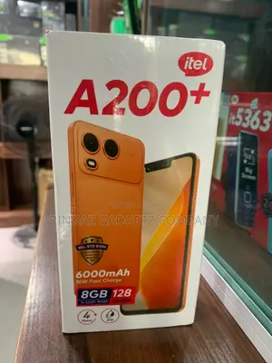 New Itel A200+ 128 GB Black