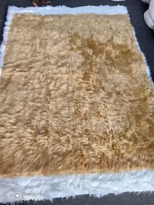 Gold Color Quality Turkish Fur Rug