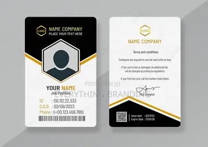 Conference Id Card With Holder, Printing, Fast Delivery