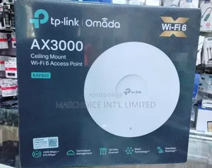 Tp-Link Ax3000 Indoor/Outdoor Wifi 6 Access Point Eap650