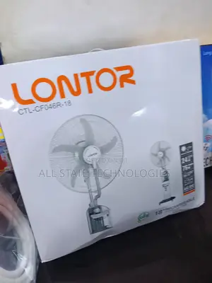 18-Inch Lontor Rechargeable Water Mist Fan CTL-Cf046r-18