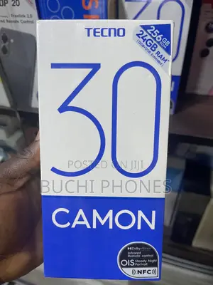 New Tecno Camon 30 256 GB Black