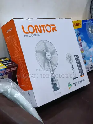 Rechargeable Lontor Water Mist Fan 18-Inch Size