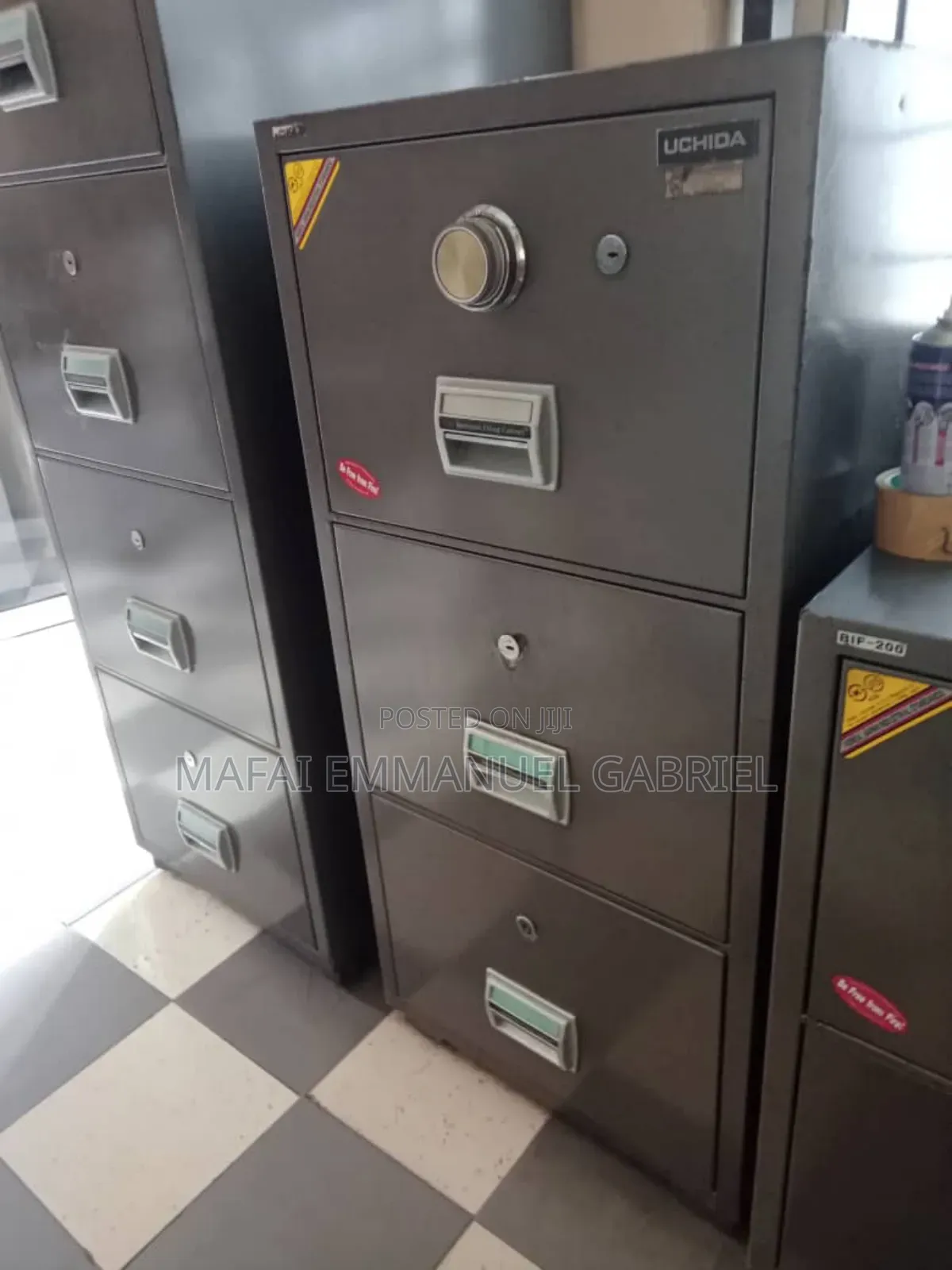 3 Drawer Fire Proof Safe