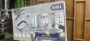 5 In1 Baby Foldable Bathtubs Set