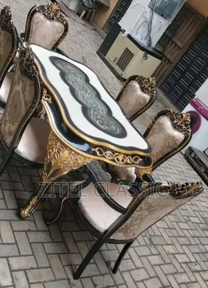 Royal Dining Table With 6 Chairs
