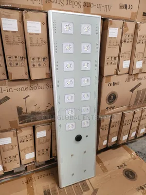 Powerful All in One Industrial Solar Street Light 150w / 14 Eyes