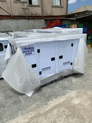 Perkins Silent 25kva Generator – Built for Productivity