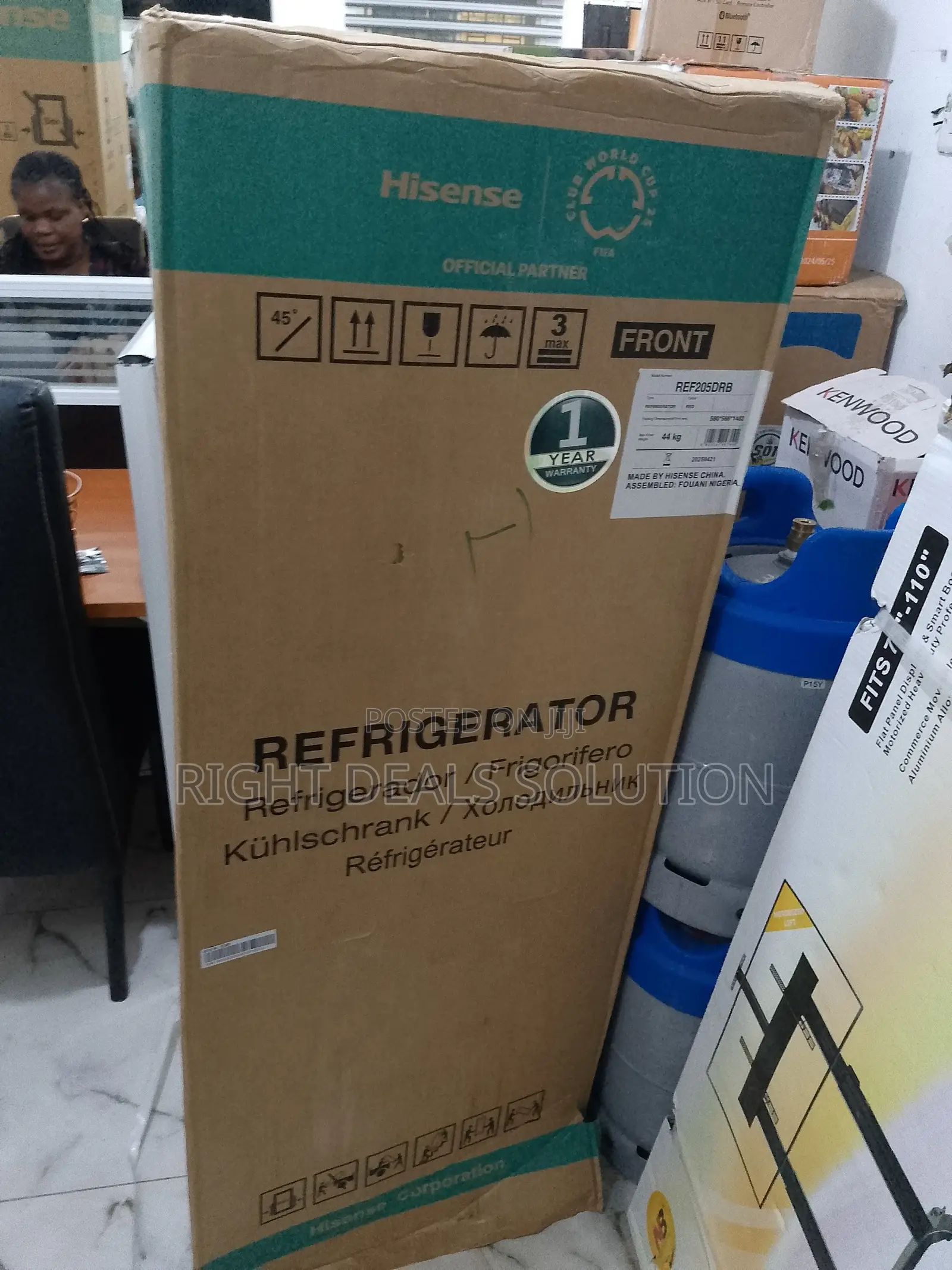 Smart Cooling for Smart Homes Hisense Ref 205drb Refrigerator