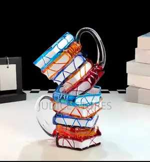 Novelty Book Mug Glass Cup Creative 3d Colored