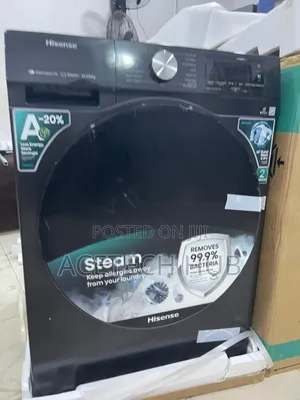Hisense 10.5kg Wash 6kg Dry – One Machine, Two Functions