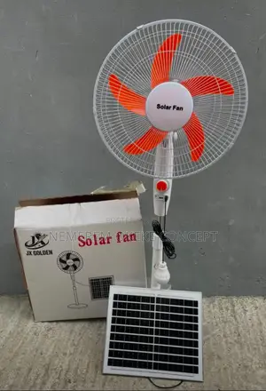 Jx Golden Solar Fan