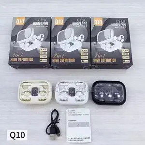 Q10 Wireless Earbuds – Clear Sound, Smart Display Long Battery Life!