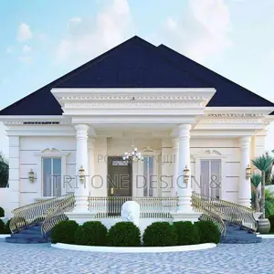 Modern 4-Bedroom Bungalow Design Complete Drawings