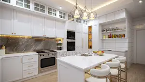 Modern Kitchen Interior Design Cabinet Fabrication