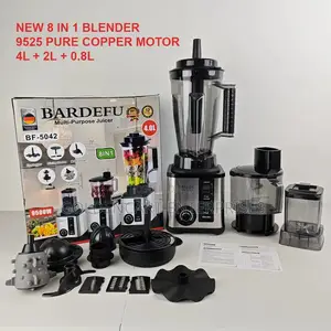 Bardefu 8 in 1 Blender With 9525 Pure Copper Motor