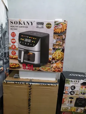 Sokany 9.5liters Airfryer+Free Delivery Today Only