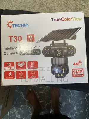 Ctechuk T30 Intelligent Solar PTZ Camera.