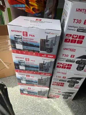 Double Lens V380 Solar Camera With 3600 View and Mobile App Control