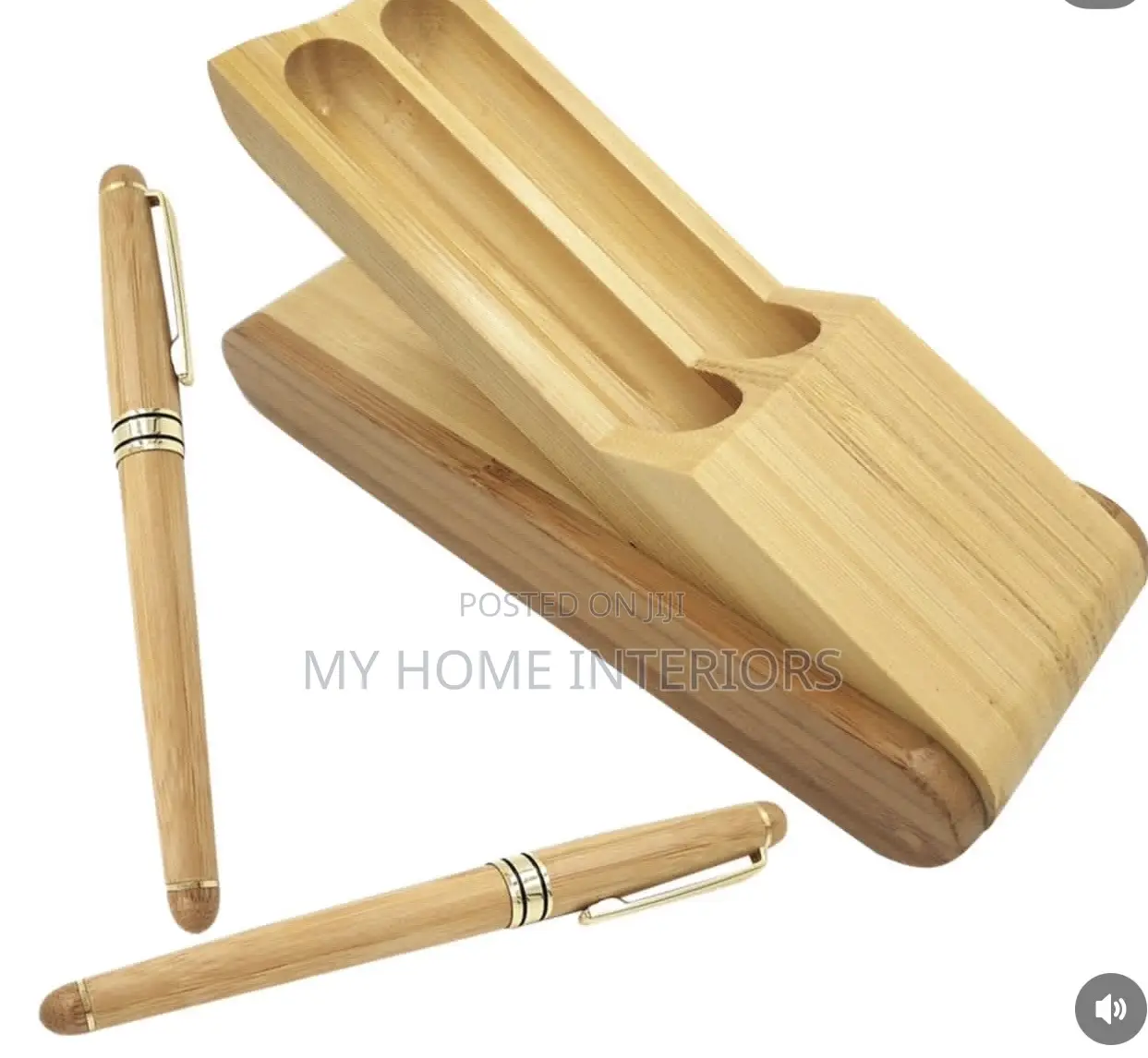 Bamboo Pen Box